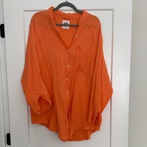 Aerie Vibrant Orange Top